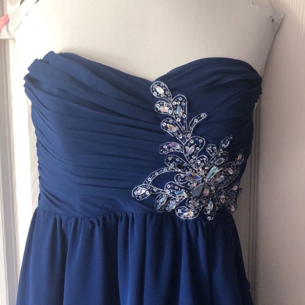 B. Darlin Short Royal Blue Dress